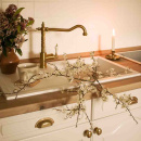 Knop 401 - Messing (Mat)