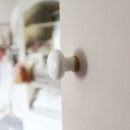 Knop 24136 - Hvid/Tin