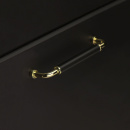 Greb Brohult M - 128mm - Forniklet/Hvid