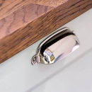 Skålgreb Newport - 96mm - Forniklet