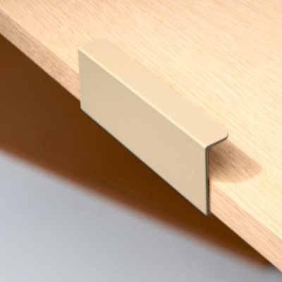 Toniton Hide Greb - 120mm - Greige i gruppen Greb / Vis alle greb / Toniton x Beslag Design hos Beslag Online (401086-11)