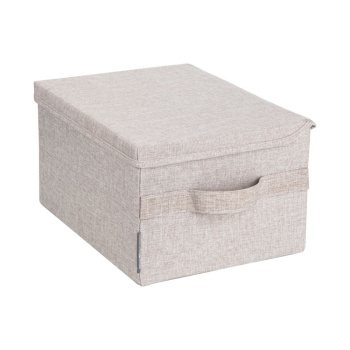 Opbevaringsboks med låg - Beige
