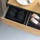 Opbevaringsboks med 6-rum - Grå