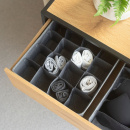 Opbevaringsboks med 16-rum - Grå