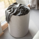 Vasketøjskurv - Beige