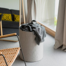 Vasketøjskurv - Beige