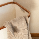 Vasketøjskurv med låg - Sand