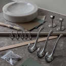 Knage Lagan - Børstet Krom