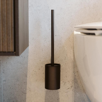 Toiletbørste Match - Brunet Messing
