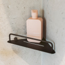 Hjørnehylde Match - Brunet Messing