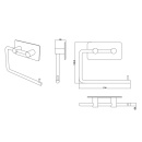 Badeværelsessæt Base 200 - Poleret Messing