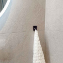 Håndklædekrog Base 200 1-Knage - Mat Sort