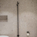 Base 200 Toiletrulleholder - Mat Sort