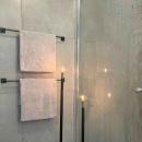 Base 200 Håndklædestang - Mat Sort