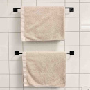 Base 200 Håndklædestang - Mat Sort