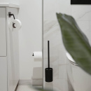 Base 100 Reservpapirholder - Krom