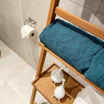 Base 200 Toiletrulleholder - Børstet Rustfrit Stål