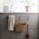 Base 100 Håndklædestang - Krom