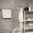 Base 100 Håndklædestang - Krom