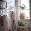 Base 200 Håndklædestang - Krom