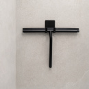 Bruseskraber Med Holder Base - Mat Sort