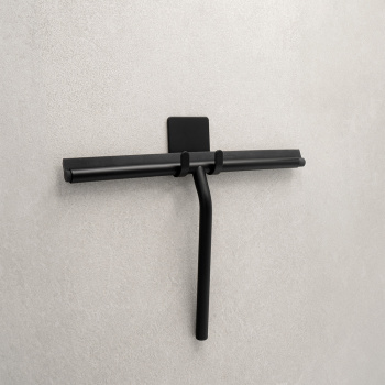Bruseskraber Med Holder Base - Mat Sort