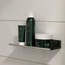 Brusehylde Base - Børstet Rustfrit Stål Finish