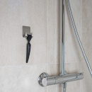 Skrabere holder Base - Børstet Rustfrit Stål