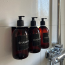 Base Sæbe Pumpeholder Bruser - Krom