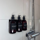 Base Sæbe Pumpeholder Bruser - Krom