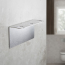 Base Sæbe Pumpeholder Bruser - Børstet Rustfrit Stål