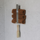 Håndklædeholder Base - Børstet Rustfrit Stål