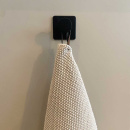 Håndklædekrog Base 210 1-Knage - Mat Sort