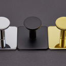 Håndklædekrog Base 210 2-Knage - Mat Sort