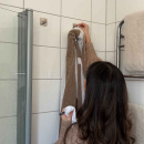 Håndklædekrog Base 220 1-Knage - Børstet Rustfrit Stål Finish