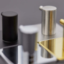 Håndklædekrog Base 220 1-Knage - Børstet Rustfrit Stål Finish