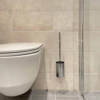 Toiletbørste Solid - Krom