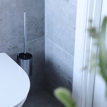 Toiletbørste Solid - Krom