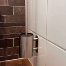 Solid Toiletbørste - Børstet Rustfrit Stål 