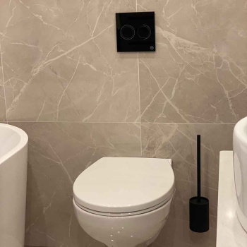 Toiletbørste Solid - Mat Sort