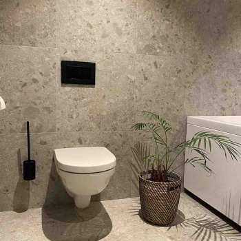 Toiletbørste Solid - Mat Sort