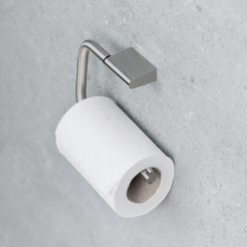 Toiletrulleholder Flow - Børstet Nikkel