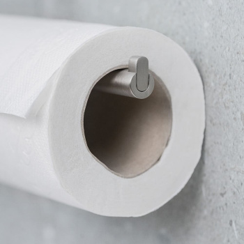 Toiletrulleholder Flow - Børstet Nikkel