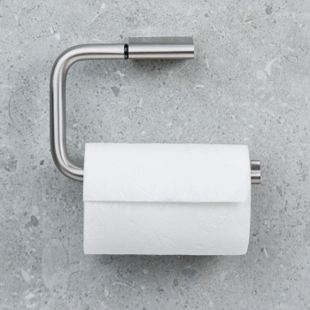 Toiletrulleholder Flow - Børstet Nikkel