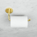 Toiletrulleholder Calm - Poleret Messing