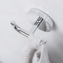 Dobbeltknage Calm - Poleret Krom