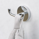 Dobbeltknage Calm - Poleret Krom