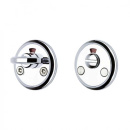 Toiletlåse Classic - Krom