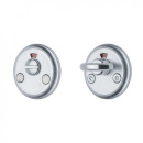 Toiletlåse Classic - Børstet Krom