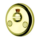 Toiletlåse Classic - Poleret Messing